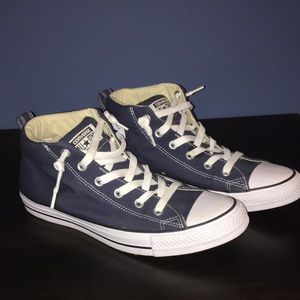 Converse High Tops Blue unisex Men’s 9 Women’s 11